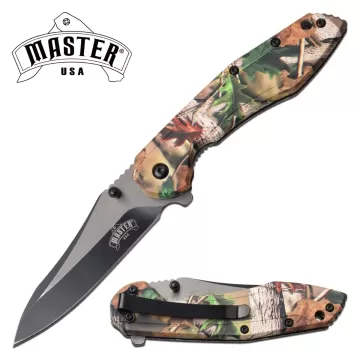 Master USA Spring Assist Pocket Folding MU-A101GN