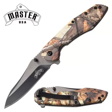 Master USA Spring Assist Pocket Folding MU-A101GY