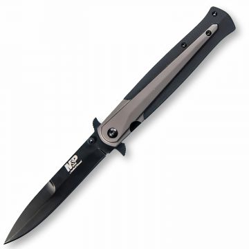 Smith & Wesson M&P M2.0 Folding Knife | 4" Blackwash Stiletto 1085899