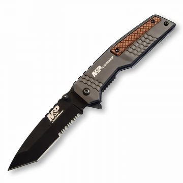 Smith & Wesson M&P Bodyguard Folding Knife | 3.5" Serrated Tanto 1085901