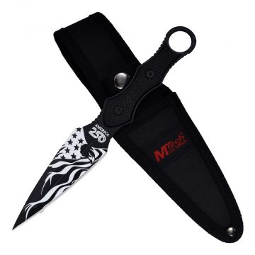 MTech USA 250th Anniversary Full Tang Boot Knife MT-FIX010BK-250