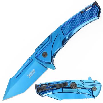 Dark Fantasy Blades Spring Assist Knife With Frame Lock DF-5376BL