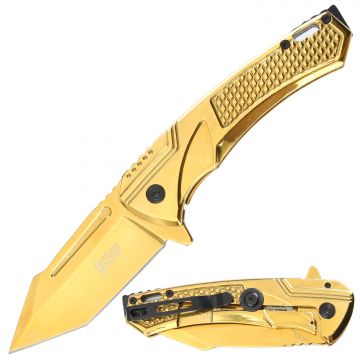 Dark Fantasy Blades Spring Assist Knife With Frame Lock DF-5376GD