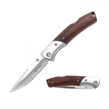 Elk Ridge 7.3" Classic Manual Folding Knife - 3Cr13MoV Satin Blade