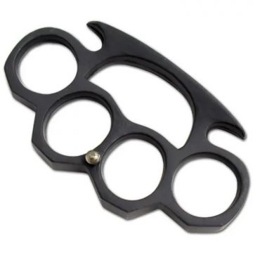Black Marble Color Flat Edge 4" Buckle & Paperweight