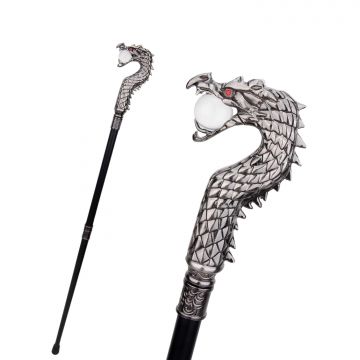 Snake Eye Tactical Dragon Head Walking Cane KT-19460