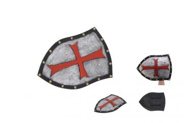 Fantasy PU Rubber Medieval-Crusader style costume shield LTX-106