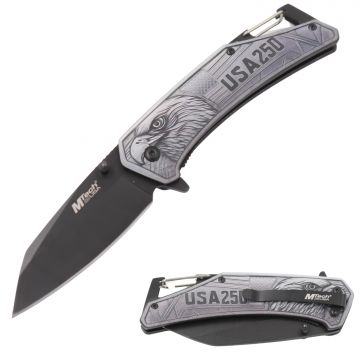 MTech USA 250th Anniversary Tactical Eagle Assisted Tanto Knife MT-A2073S-250