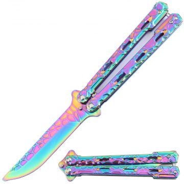 Snake Eye Tactical Training Butterfly Knife PK-110RB