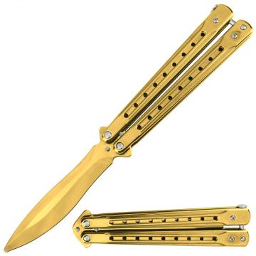Snake Eye Tactical Training Butterfly Knife PK-112GD