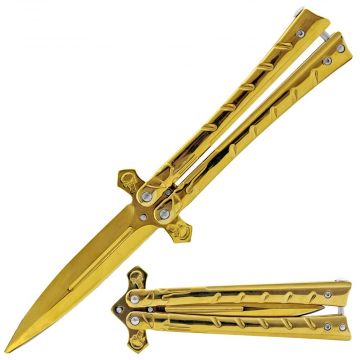 Snake Eye Tactical Training Butterfly Knife PK-113GD