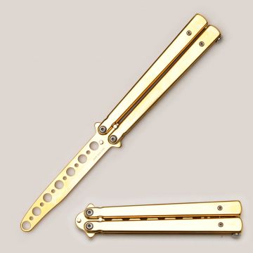 Snake Eye Tactical Heavy Duty Training Butterfly Knife PK-1407GD