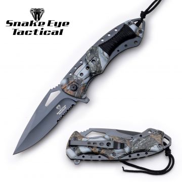 Snake Eye Tactical Spring Assist Knife SE-1148CM1