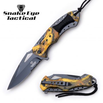 Snake Eye Tactical Spring Assist Knife SE-1148CM2