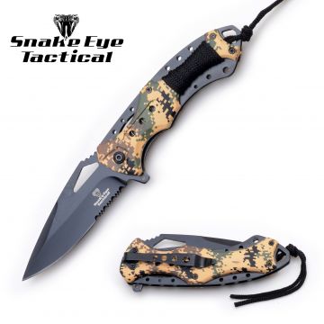Snake Eye Tactical Spring Assist Knife SE-1148CM5