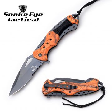 Snake Eye Tactical Spring Assist Knife SE-1148CM6