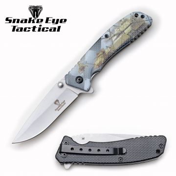 Snake Eye Tactical Spring Assist Knife SE-1304D3
