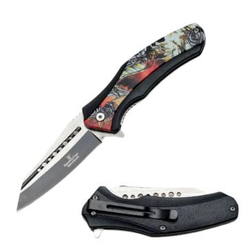 Snake Eye Tactical Spring Assist Pocket Knife SE-1306D2