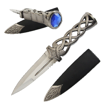 Snake Eye Tactical Scottish Dagger With Scabbard SE-26136