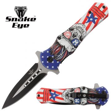 Snake Eye Tactical Spring Assist Pocket Knife SE-5289D