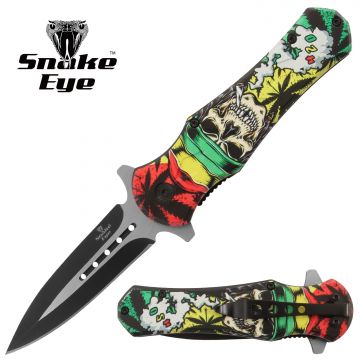 Snake Eye Tactical Spring Assist Pocket Knife SE-5289G