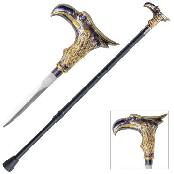 Snake Eye Tactical Adjustable Eagle Walking Cane SE-5340AD