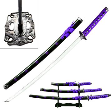 Snake Eye Tactical 3 Piece Samurai Sword Set - SE-72PE4