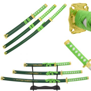 Snake Eye Tactical Samurai Sword Set With Display Stand SE-748GN