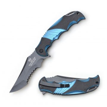 Snake Eye Tactical Heavy Duty Spring Assist knife SE-943BBL