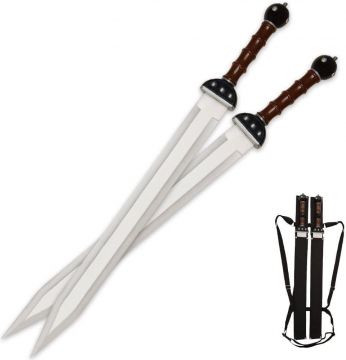 Medieval Warrior Gladiator Warrior Twin Sword Set  SE-BKW