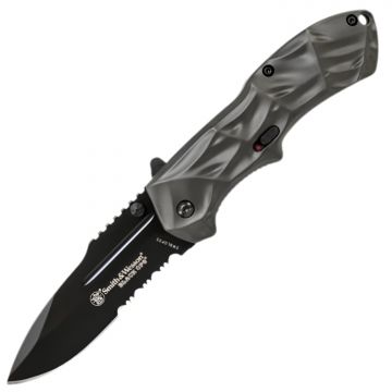 Smith & Wesson Small Black Ops Drop Point Knife SWBLOP3SMSCP