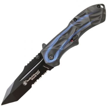 Smith & Wesson Black Ops Tanto Assisted Folding Knife SWBLOP3TBLS