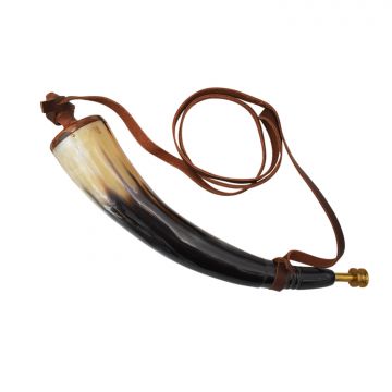 Medieval Warrior Powder Horn With Brass Screw TC-4502