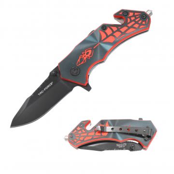 Tac-Force Rescue Style Action Assist Knife TF-553BR-S
