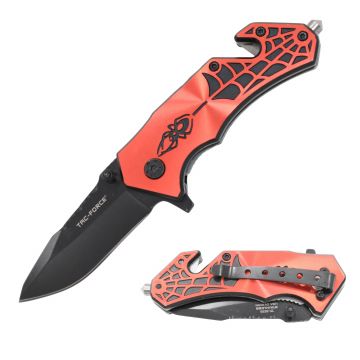 Tac-Force Rescue Style Action Assist Knife TF-553RB-S
