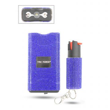 Tac-Force Stun Gun & Pepper Spray Combo Collection TFST-100BBL-CB