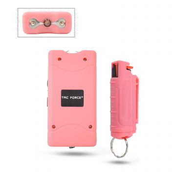 Tac-Force Stun Gun & Pepper Spray Combo Collection TFST-100PK-CB