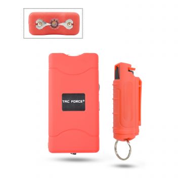 Tac-Force Stun Gun & Pepper Spray Combo Collection TFST-100RD-CB