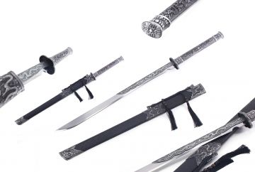 Ten Ryu Handmade Dragon-Themed Chinese-Style Ninja Sword TR-9014GY