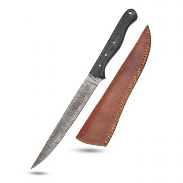 Old Ram Handmade Damascus Fixed Blade Hunting Knife DM-1319