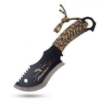 Snake Eye Tactical 250th Anniversary Fix Blade Hunting Knife - SE-5031-250