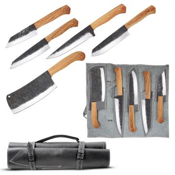 Elk Ridge - High Carbon Steel Kitchen Knife Set - ER-S008