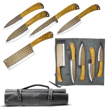Elk Ridge - High Carbon Steel Kitchen Knife Set - ER-S005