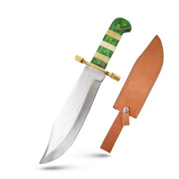 Wild Turkey 15" Artisan Heritage Handmade Bowie Knife WT-80BGW