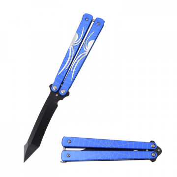 Snake Eye Tactical Training Butterfly Knife PK-109BL