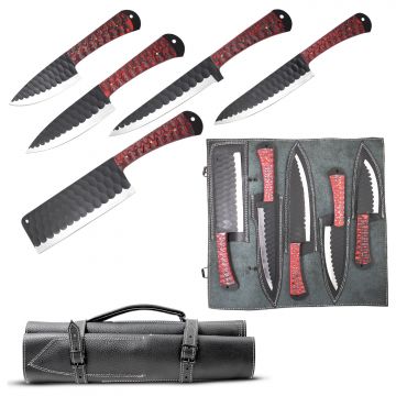 Elk Ridge - High Carbon Steel Kitchen Knife Set - ER-S007