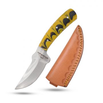 Old Ram Handmade Fix Blade Skinner Knife OR-503YLP