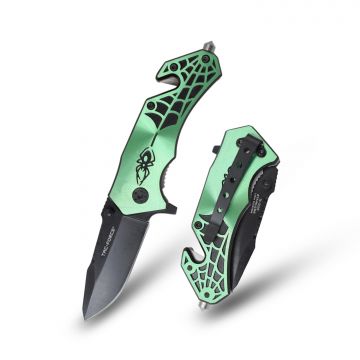 Tac-Force Rescue Style Action Assist Knife TF-553GN-S