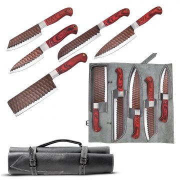 Elk Ridge - High Carbon Steel Kitchen Knife Set - ER-S006