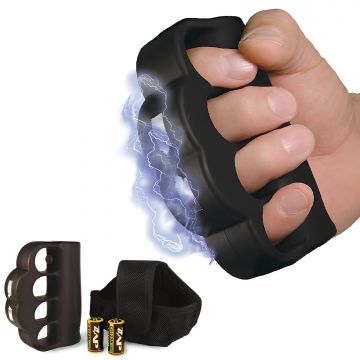 ZAP Blast Knuckles Stun Gun Black w/ Holster 950K